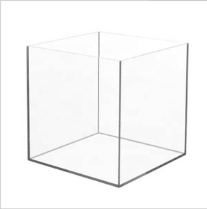 Wholesale custom clear acrylic large display storage cube box
