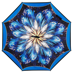 En gros personnalisé <span class=keywords><strong>Pas</strong></span> <span class=keywords><strong>Cher</strong></span> C poignée à l'envers <span class=keywords><strong>parapluie</strong></span> <span class=keywords><strong>inversé</strong></span> avec des nervures en fiber de verre - Product Image 2