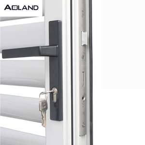 Porte à persiennes en aluminium extérieur, portes à persiennes en aluminium, revêtement en poudre - Product Image 6