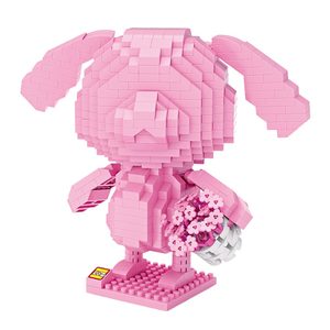 Chaude en plastique diy assemblée anime figure de bande dessinée lapin <span class=keywords><strong>figurine</strong></span> pour la décoration - Product Image 1