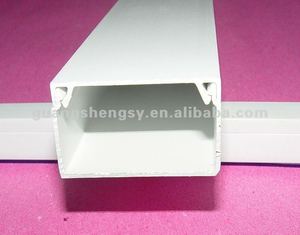 Industrielle décorative/fil pvc <span class=keywords><strong>goulotte</strong></span> de câble en plastique électrique carrée <span class=keywords><strong>goulotte</strong></span> - Product Image 1