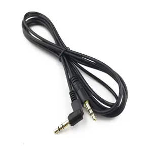 Aux kabel stecker-stecker biegen jack kopf L form 90 grad biegen kopf 3.5mm aux audio kabel