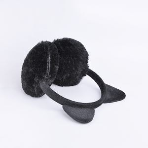 2018 Venta caliente Material cálido gato negro de invierno orejera - Product Image 4