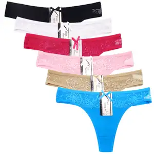 Yun Meng Ni 2019 Factory Hot Selling Sexy Slipje Sexy Kant Thongs Voor Vrouwen