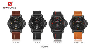 Relojes <span class=keywords><strong>NAVIFORCE</strong></span> 9099 NF9099 al por Mayor, Moda 2017, Resistentes al Agua 3 ATM, Relojes Personalizados para Hombre de Lujo - Product Image 6