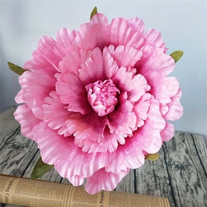 V-1122 Fiore Gigante Artificiale di <span class=keywords><strong>Peonia</strong></span> in Seta per Decorazione Palcoscenico all'Ingrosso - Product Image 4