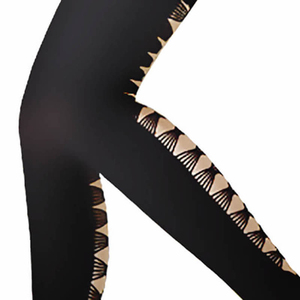 Nero Sexy Della Coscia Alta Opaco In Microfibra <span class=keywords><strong>Calze</strong></span> - Product Image 3