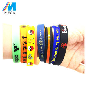 Pulseiras de Silicone Personalizadas Baratas e à Prova d'Água, Ecológicas, Design de Arte Popular para Promoção - Product Image 6