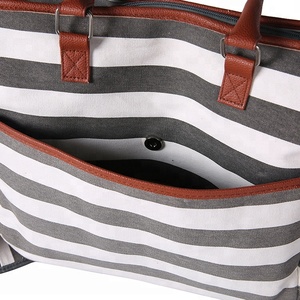 Caddy organizador durable mochila <span class=keywords><strong>mamá</strong></span> bebé de microfibra pañal bolsa - Product Image 6
