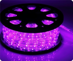 120 V/220 v Rotondo <span class=keywords><strong>2</strong></span>-Fili di Corda del <span class=keywords><strong>LED</strong></span> Collegabile Impermeabile Luci Della Stringa <span class=keywords><strong>LED</strong></span>