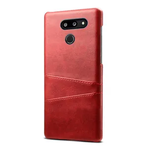 Fabriek Leveren Mobiele Telefoon Case Met Kaarthouder Voor Lg G8 Thinq Back Cover