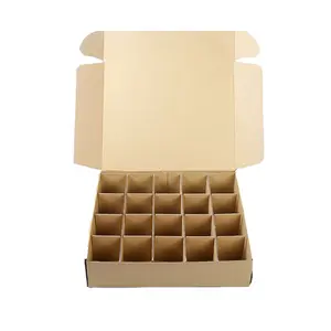 Factory wholesale cheapest cardboard carton box with partitions