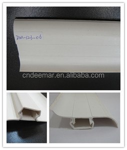 Personalizado de madera impermeable Color de espuma de <span class=keywords><strong>PVC</strong></span> rodapié - Product Image 4