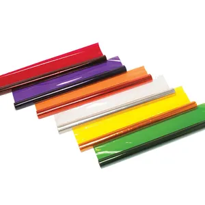 Verschiedene farbe roll transparent cellophanpapier
