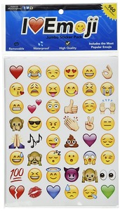 Emoji Autocollants Même Visages Heureux Enfants Autocollants de <span class=keywords><strong>iPhone</strong></span> Facebook <span class=keywords><strong>Twitter</strong></span> Émoticônes Autocollants Assortiment Pack - Product Image 4
