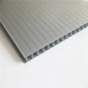 50um UV coated PC hollow sheet PC solid polycarbonate sheet Price