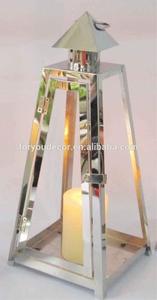 ML--988 decoración de jardín de acero inoxidable vela luz de la linterna - Product Image 3