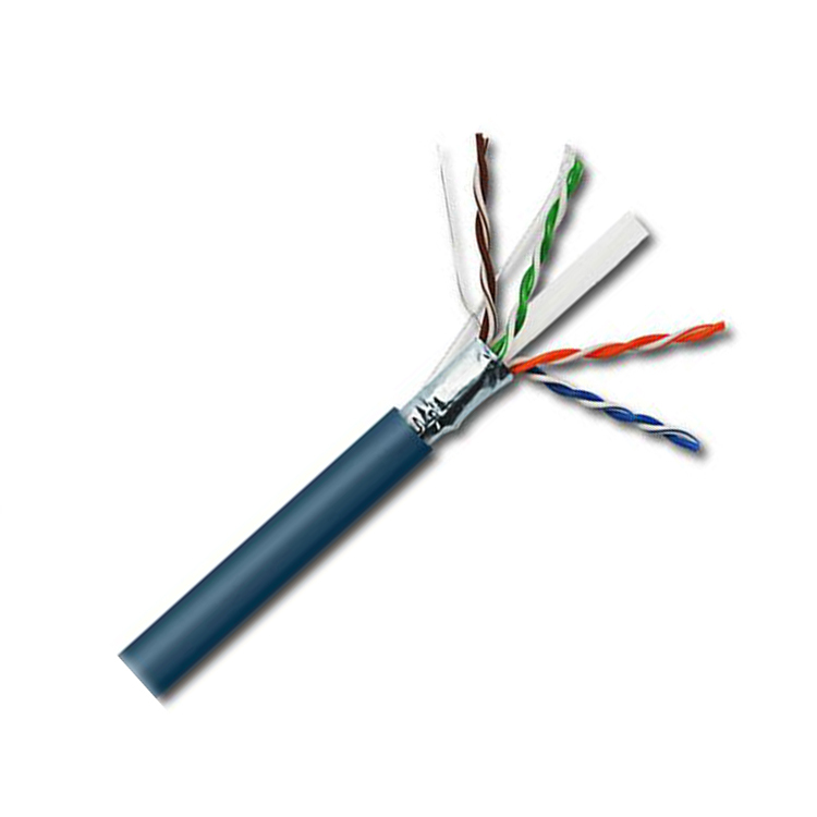 Prix de gros 100 m hdmi extender sur 23awg ampli 25 paires cat6 utp câble réseau blindé ftp
