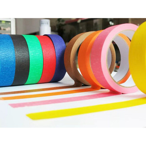 Acrylic Adhesive And Single Sided Car Painting Colored Blue Masking Tape Automotive For Painters