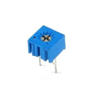 Potentiomètre 3362 à vente chaude, résistance variable 3362P, résistance réglable 101 102 103 104 201 202 203 204 501 500 502 - Product Image 1