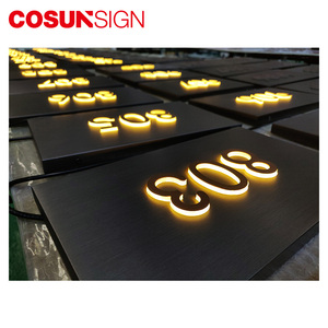 Biển Cửa Bên Ngoài, Biển Hiệu Phòng Căn Hộ Tùy Chỉnh Số Cửa Khách Sạn - Product Image 6