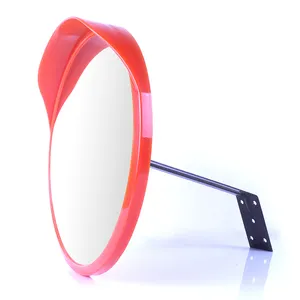 Customized Wide Angle acrylic outdoor road car traffic safety convex parabolic mirror road convex mirror