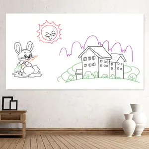 0.5mm Magnetic Whiteboard Dry Erase Board Custom Size With Free Marker And Eraser