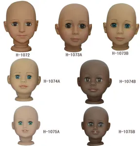 Moules de poupée de tête de poupée de fille de style américain de 18 pouces à vendre fabriqués en chine