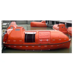 9.5 m SOLAS F.R.P Marine บางส่วน enclosed lifeboat
