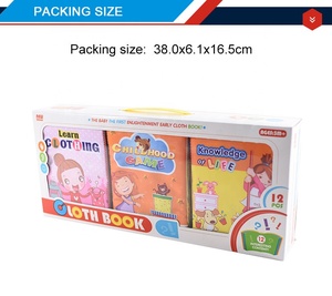 Aprendizaje Temprano educación paño suave <span class=keywords><strong>libro</strong></span> para bebé - Product Image 6