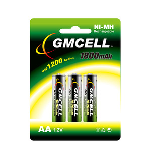 OEM AA Nimh 1000 mah 1800 mah 2600 mah 1,2 v Ni-Mh Kleinste Akku - Product Image 5