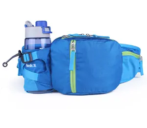 Lightweight Nylon Waterproof Running Bag Fanny Bag Pack Waist Bag For Sport Hiking Biking