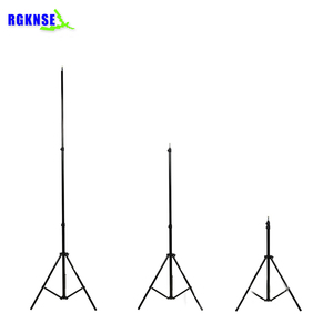 2.1 m Professionale photography luce basamento nero del telefono Alluminio <span class=keywords><strong>treppiedi</strong></span> di macchina fotografica - Product Image 6