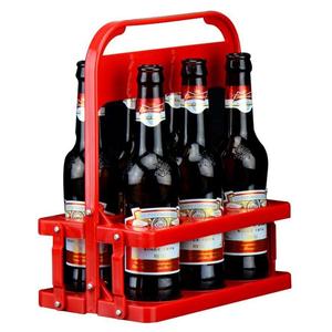 Cá Nhân Xách Tay Có Thể Gập Lại Bằng Nhựa Giỏ Bia 6 Gói Bia Chai Chủ <span class=keywords><strong>Carrier</strong></span> - Product Image 5