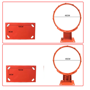 Filet <span class=keywords><strong>de</strong></span> <span class=keywords><strong>basket</strong></span>-ball Standard <span class=keywords><strong>de</strong></span> 18 pouces, 45cm, suspension murale, <span class=keywords><strong>extérieur</strong></span>, originales - Product Image 2