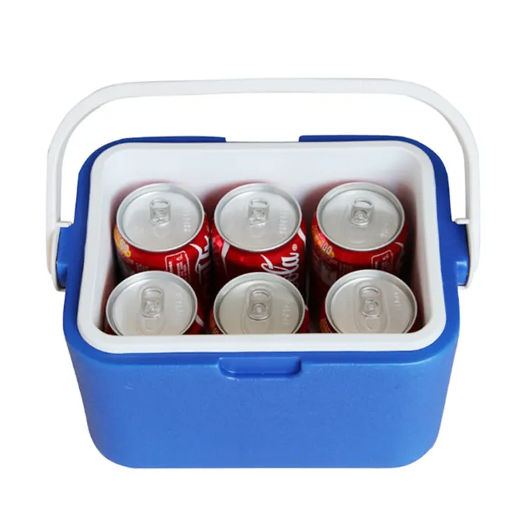 5L Caixa de Gelo Cooler para Latas de churrasco ao ar livre Portátil piquenique cooler box