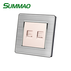 Phụ Kiện Điện Gia Dụng Ổ Cắm Trên Tường, Điện Thoại Di Động + Ổ Cắm Máy Tính Dữ Liệu 16A EU UK Tel + Ổ Cắm Dữ Liệu Tiêu Chuẩn Nối Đất 50/60Hz - Product Image 3