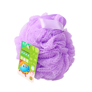 TERRA di marca logo personalizzato stampa etichetta fiore variopinto a forma di sapone rete <span class=keywords><strong>bagno</strong></span> di spugna - Product Image 2