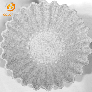 Creative OEM Manufacturer's Custom Yellow Polyester Fiber Umbrella Covering Contemporary Fabric Lamp <strong>Shade</strong> Hanging Movable - Product Image 6