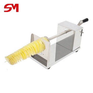 <span class=keywords><strong>Cortador</strong></span> de <span class=keywords><strong>Papas</strong></span> Fritas en Espiral de Acero Inoxidable de Alta Eficiencia con Opciones Manuales y Eléctricas, Vida Útil de 10 Años - Product Image 6