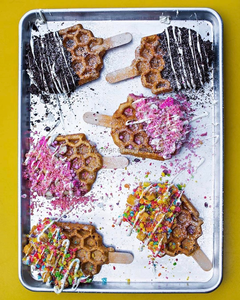 Nido de abeja de señor pops en un palo waffle maker - Product Image 6