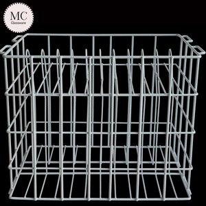 Gran metal hierro negro alambre cesta de almacenamiento para placa - Product Image 5