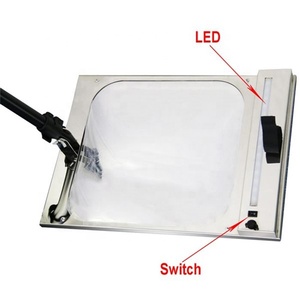Pliant Acrylique lumière LED sous voiture <span class=keywords><strong>miroir</strong></span> d'inspection Télescopique d'inspection de <span class=keywords><strong>bombe</strong></span> <span class=keywords><strong>miroir</strong></span> HZ_988 - Product Image 4
