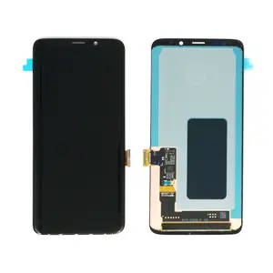 全新 LCD 数字化仪框架屏幕-黑色适用于三星 Galaxy S9 Plus G965U G965 lcd，lcd S9 plus