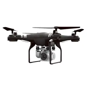 无人机与相机 1080 P 高清 5MP 悬停直升机 X52 Dron RC 无人机全高清相机无人机专业长途飞行时间