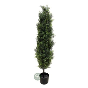 Árbol de boj para decoración del hogar, árbol en espiral de boj, planta de bola verde de plástico Artificial, marca G & L para decoración de primavera y verano - Product Image 2