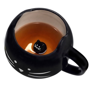 Elegante niños <span class=keywords><strong>kitty</strong></span> diseño a granel personalizado de color agradable taza de <span class=keywords><strong>café</strong></span> con fondo plano - Product Image 4