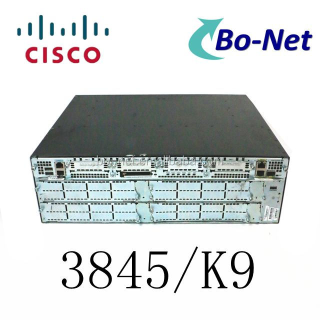 Используемый маршрутизатор Cisco 3845 передает тест в наличии