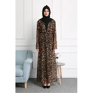 Neue design frauen blume gedruckt maxi kleider und lange hijab sets dame muslim gebet abaya