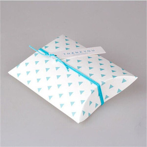 <span class=keywords><strong>2025</strong></span> ouv tùy chỉnh tái chế nâu kraft giấy hộp gối với logo in - Product Image 6